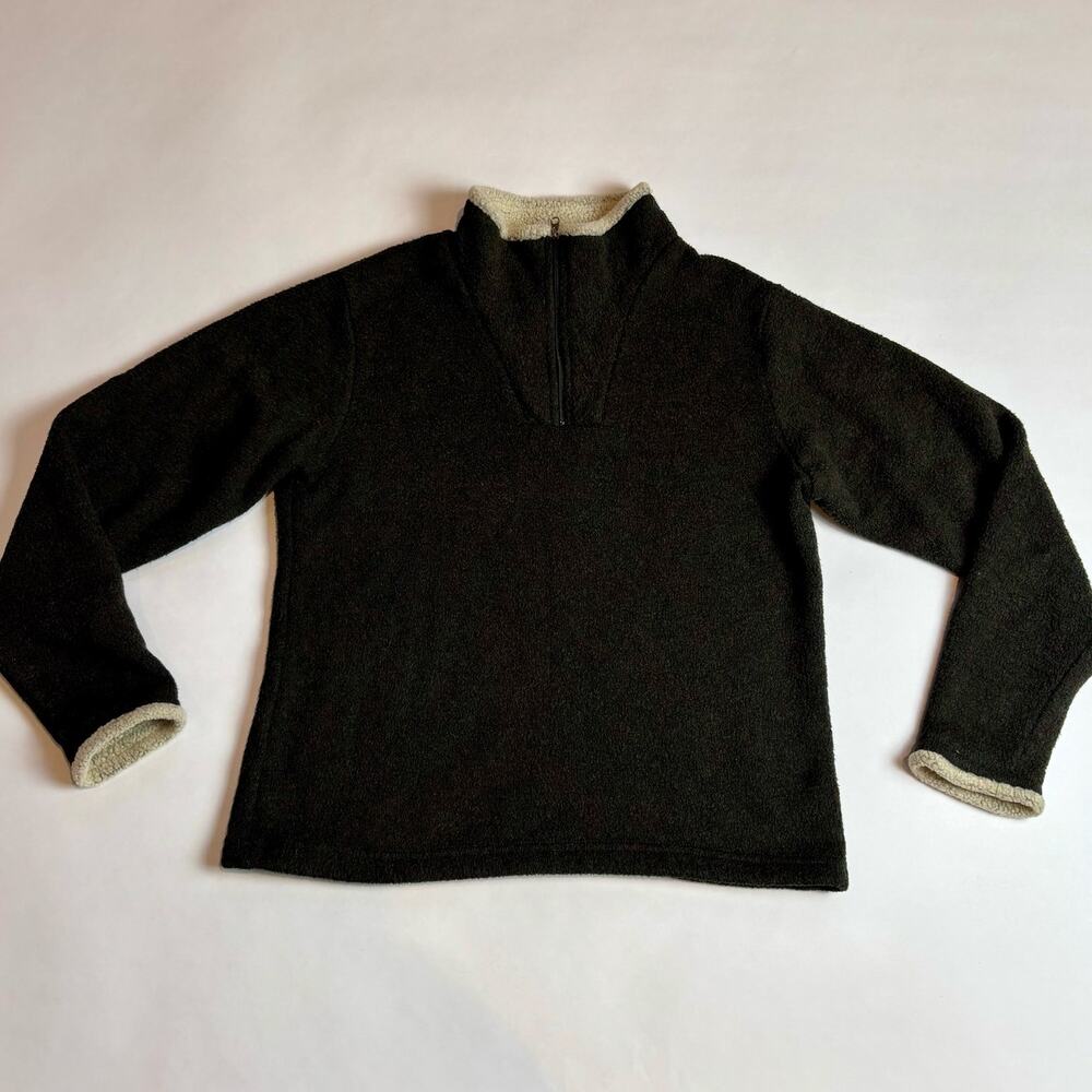Alf Kuhl 1/4 Zip Fleece Jacket S Alfpaca Alfwear Gorp Cabincore Sweater Cozy